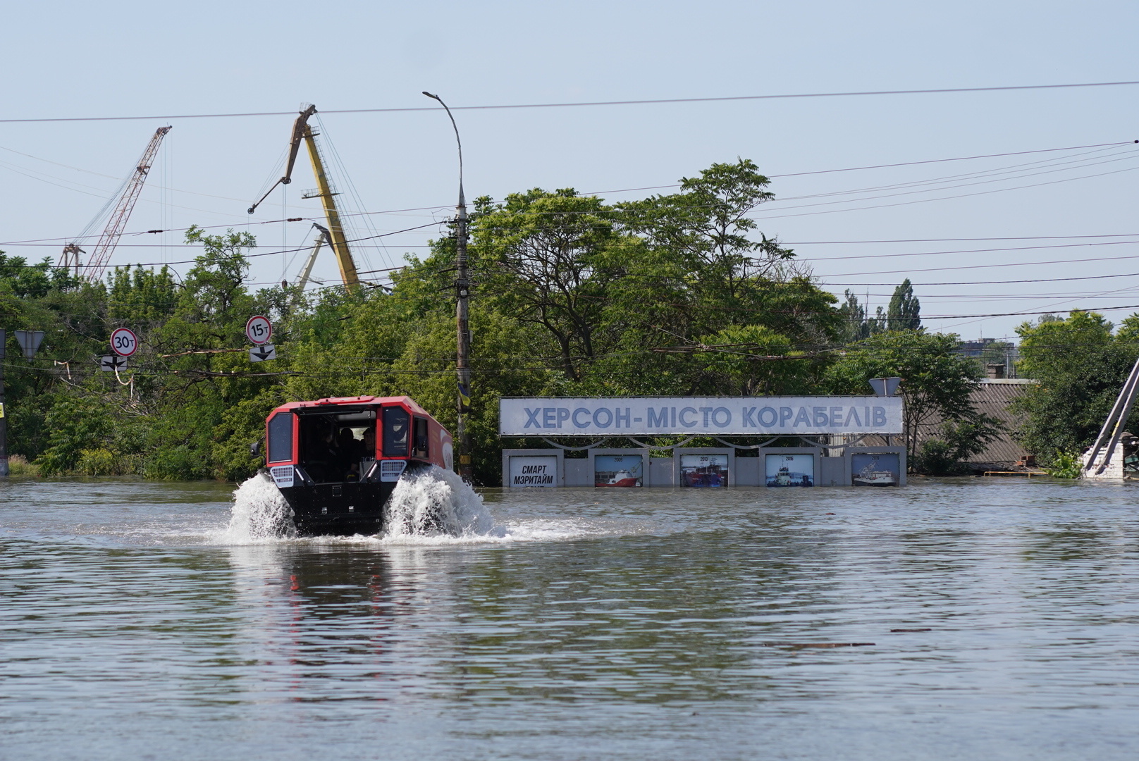 Revenge for blown Kakhovka HPP